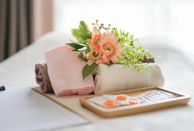 三国ヶ丘のすぎもと鍼灸院でのカウンセリング。不妊治療中の不安や体調を丁寧にサポート